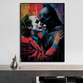 Toile - Batman Kiss
